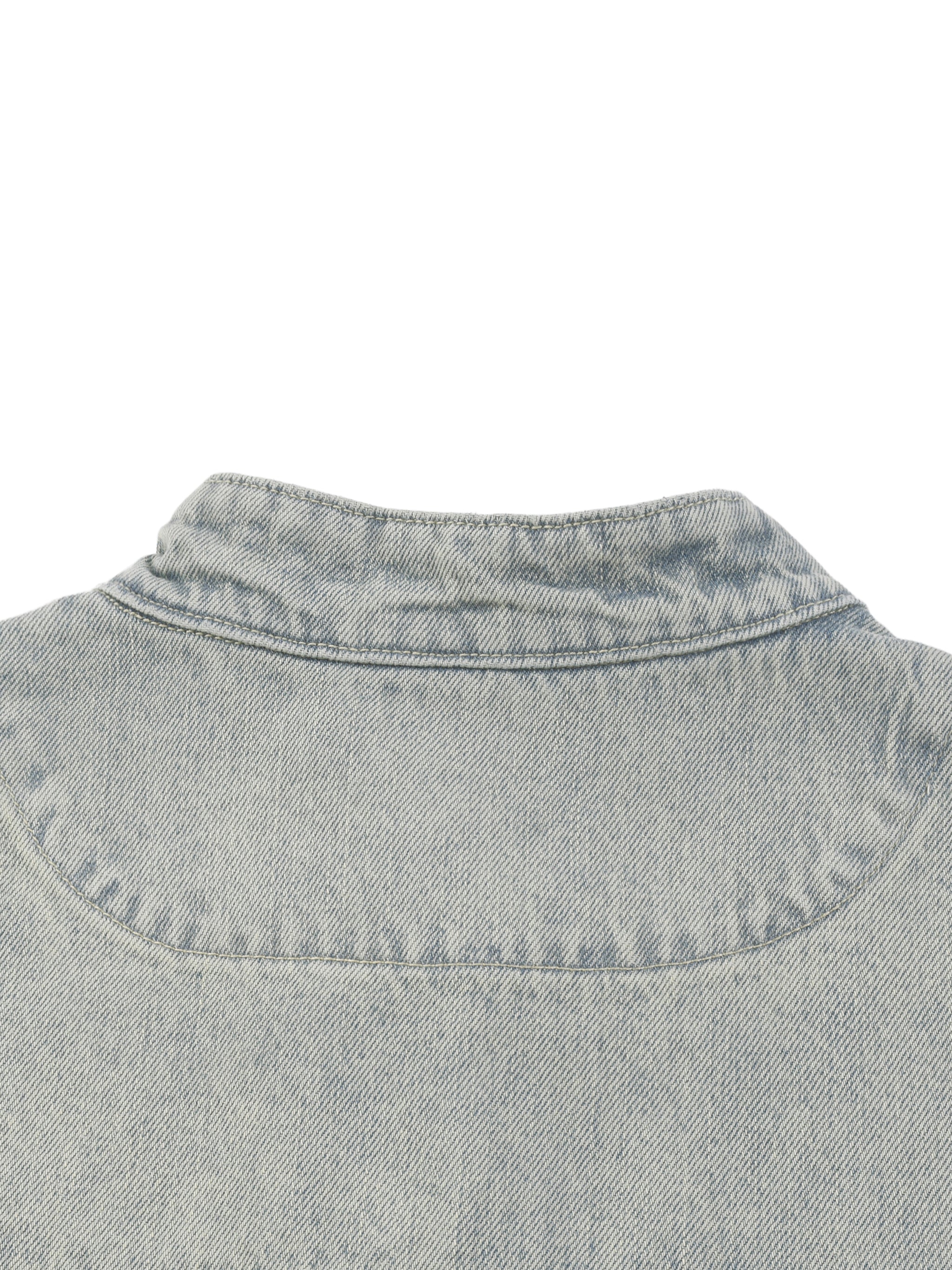 Reality Failed Vintage Wash Zip Denim Jacket